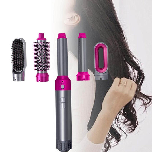 Muti-Functional 5 IN 1 Hair Styling Tool Detachable Hot Air Brush Hair Dryer with Comb Muti-Functional 5 IN 1 Hair Styling Tool Detachable Hot Air Brush Hair Dryer with Comb